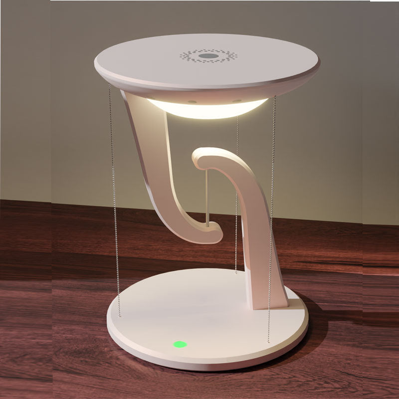 Lampada LED Intelligente con Ricarica Wireless – Luce Notturna Moderna con Caricatore Integrato