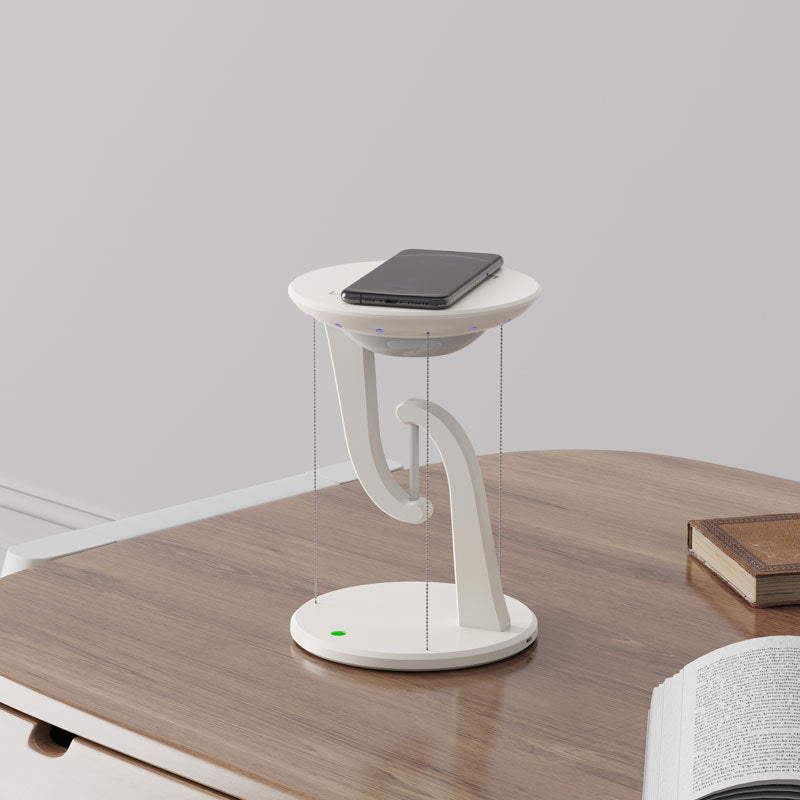 Lampada LED Intelligente con Ricarica Wireless – Luce Notturna Moderna con Caricatore Integrato
